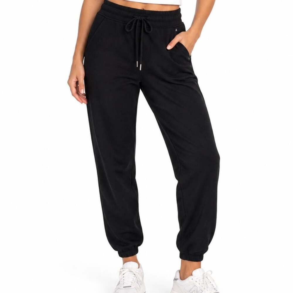 Eddie Bauer Jogger Pants Womens Medium Black Athleisure Sports Workout